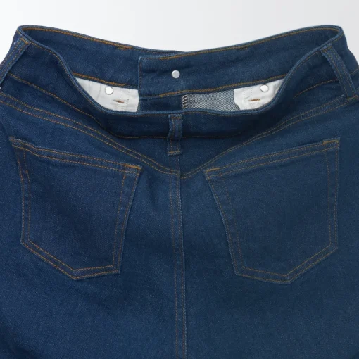 Sale Women's Stretch Denim Slim Pants Blue Women Denim