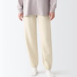 Hot Women's Stretch French Terry Hem Squeezing Pants Pajamas & Loungewear|Loungewear