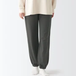 Hot Women's Stretch French Terry Hem Squeezing Pants Pajamas & Loungewear|Loungewear