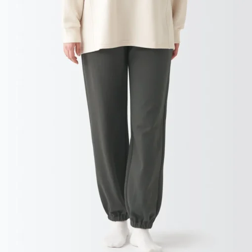 Hot Women's Stretch French Terry Hem Squeezing Pants Pajamas & Loungewear|Loungewear