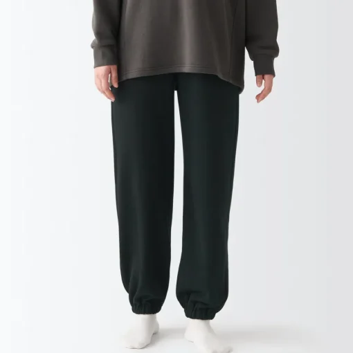Hot Women's Stretch French Terry Hem Squeezing Pants Pajamas & Loungewear|Loungewear