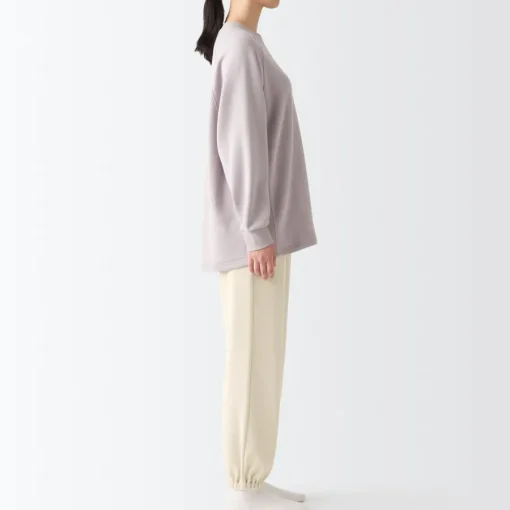 Hot Women's Stretch French Terry Hem Squeezing Pants Pajamas & Loungewear|Loungewear