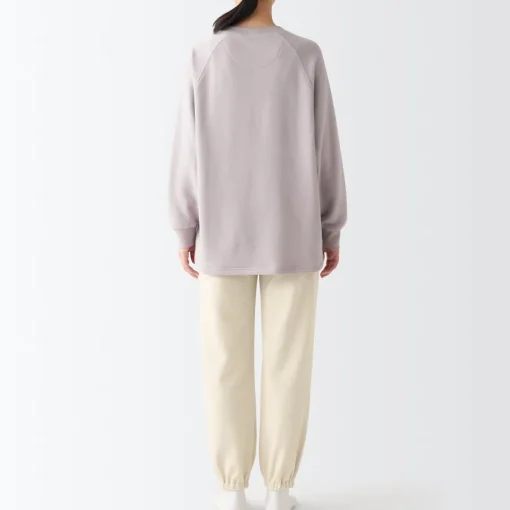 Hot Women's Stretch French Terry Hem Squeezing Pants Pajamas & Loungewear|Loungewear