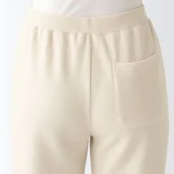 Hot Women's Stretch French Terry Hem Squeezing Pants Pajamas & Loungewear|Loungewear