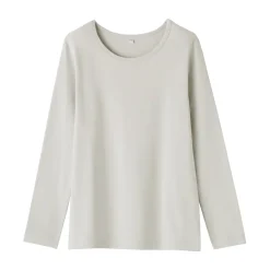 Clearance Women's Stretch Ribbed Crew Neck Long Sleeve T-Shirt Women T-Shirts