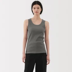 Clearance Women's Stretch Ribbed Tank Top Women Tops & Shirts