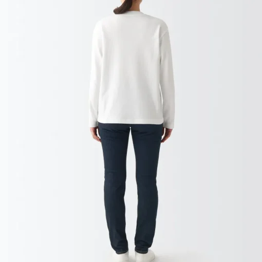Outlet Women's Super Stretch Denim Skinny Pants (L 30inch / 75cm) Women Denim