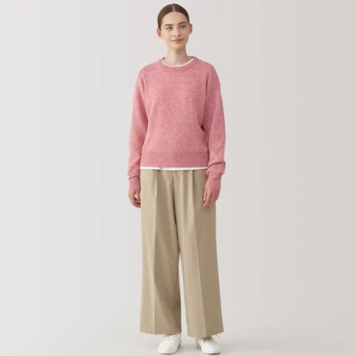 Online Women's Washable Mid-Gauge Crew Neck Sweater Women Sweaters & Cardigans