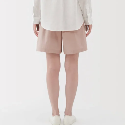 Online Women's Washed Broadcloth Shorts Women Shorts & Skirts