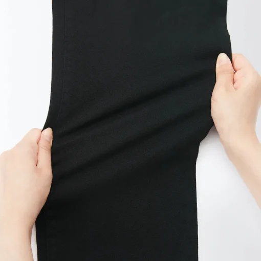 Hot Women's 4-Way Stretch Chino Slim Tapered Pants (L 32inch / 82cm) Women Chino