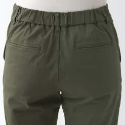 Hot Women's 4-Way Stretch Chino Slim Tapered Pants (L 32inch / 82cm) Women Chino