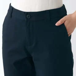 Hot Women's 4-Way Stretch Chino Slim Tapered Pants (L 32inch / 82cm) Women Chino