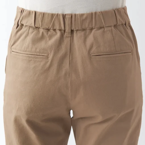 Online Women's 4-Way Stretch Chino Slim Tapered Pants (L 32inch / 80cm) Women Chino