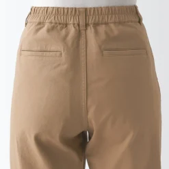Best Women's 4-Way Stretch Chino Wide Straight Pants (L 32inch / 80cm) Women Chino