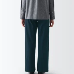 Best Women's 4-Way Stretch Chino Wide Straight Pants (L 32inch / 80cm) Women Chino
