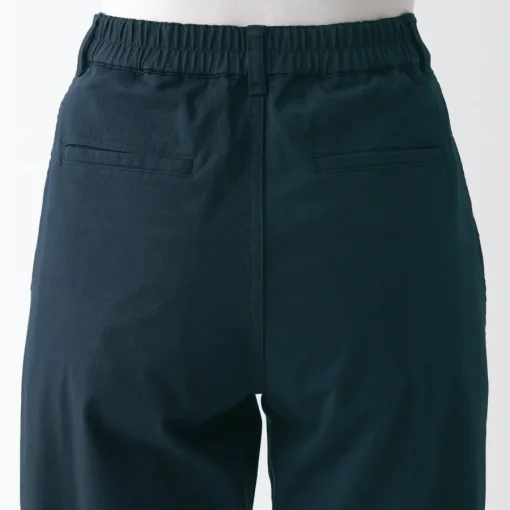 Best Women's 4-Way Stretch Chino Wide Straight Pants (L 32inch / 80cm) Women Chino