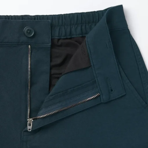 Best Women's 4-Way Stretch Chino Wide Straight Pants (L 32inch / 80cm) Women Chino